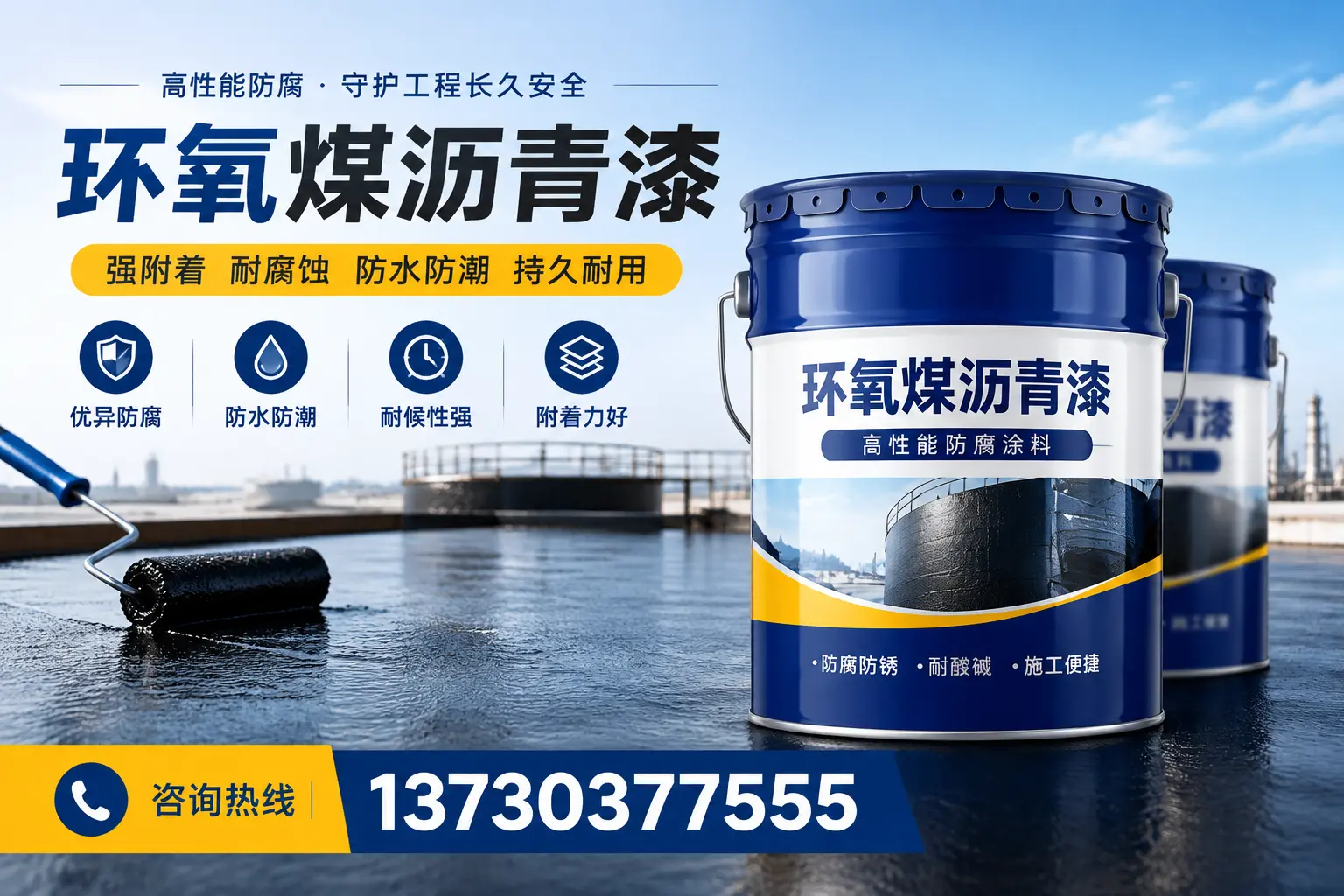 如何判断环氧煤沥青漆的质量?呼伦贝尔消费者指南